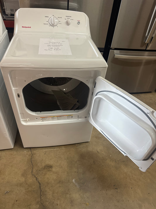 Hotpoint 6.2cu.ft ELECTRIC Dryer Model#HTX26EASW0WW Serial#ZA554269C (P13)