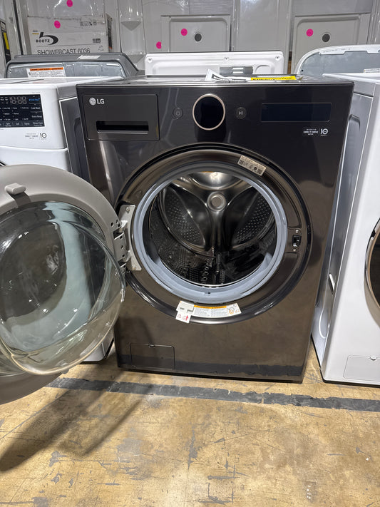 LG 5.0cu.ft Front Load Washer Model#WM6500HBA Serial#604VWJH35516 (88)