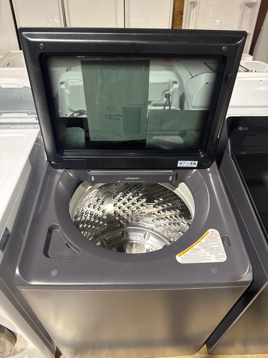 LG 5.5fu.ft Top Load Washer Model#WT8600CB Serial#603TWGG7T831 (85)