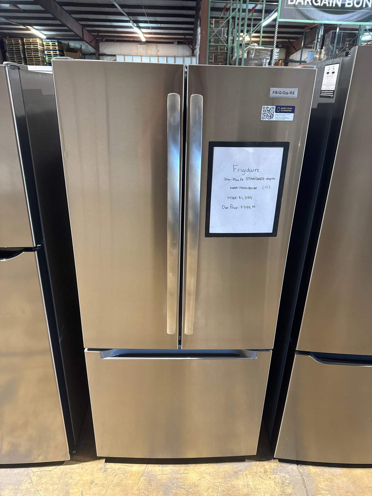 Frigidaire 30in French Door Refrigerator Model#FRFN1801AF Serial#KA60701266 (12)