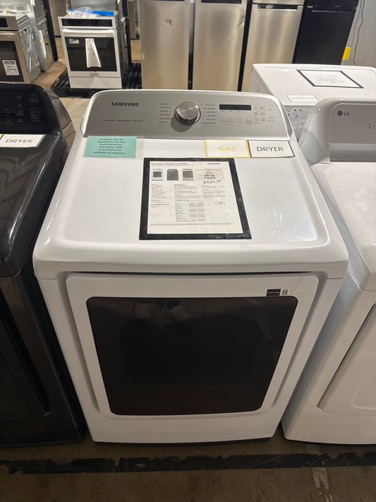 Samsung 7.4cu.ft GAS Dryer Model#DVG52A5500W Serial#0BBQ5BBL300172Y (72)