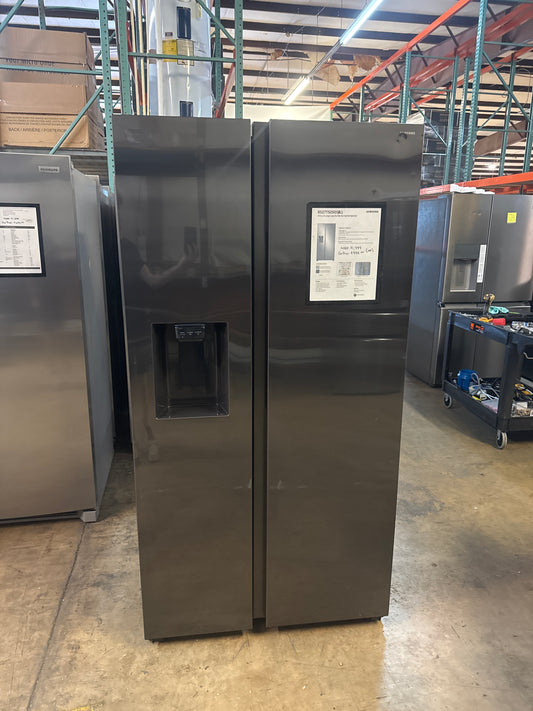 Samsung 36in Side by Side Refrigerator Model#RS27T5200SG Serial#0B2B4BBL100260F (60)