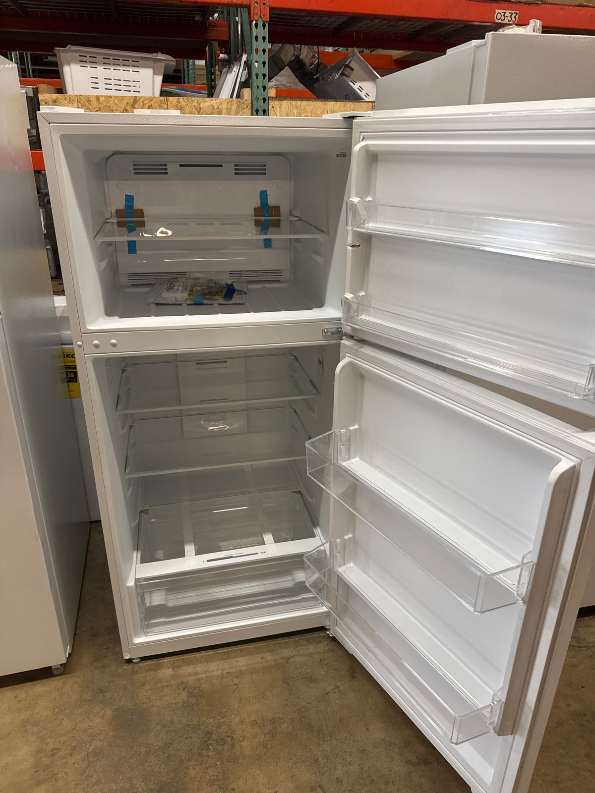 Vissani 28in Top Freezer Refrigerator Model#MDTF14WH5 (P07)