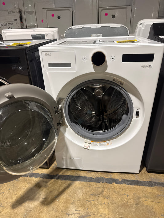 LG 5.0cu.ft Front Load Washer Model#WM6500HWA Serial#604VWGT29407 (86)