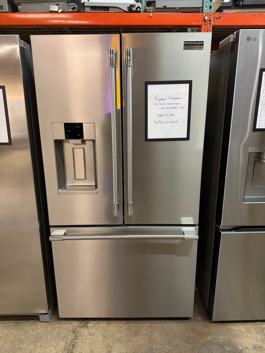Frigidaire Professional 36” French Door Refeigerator Model #PRKC2383AFK  Serial #4A62402624 (02)
