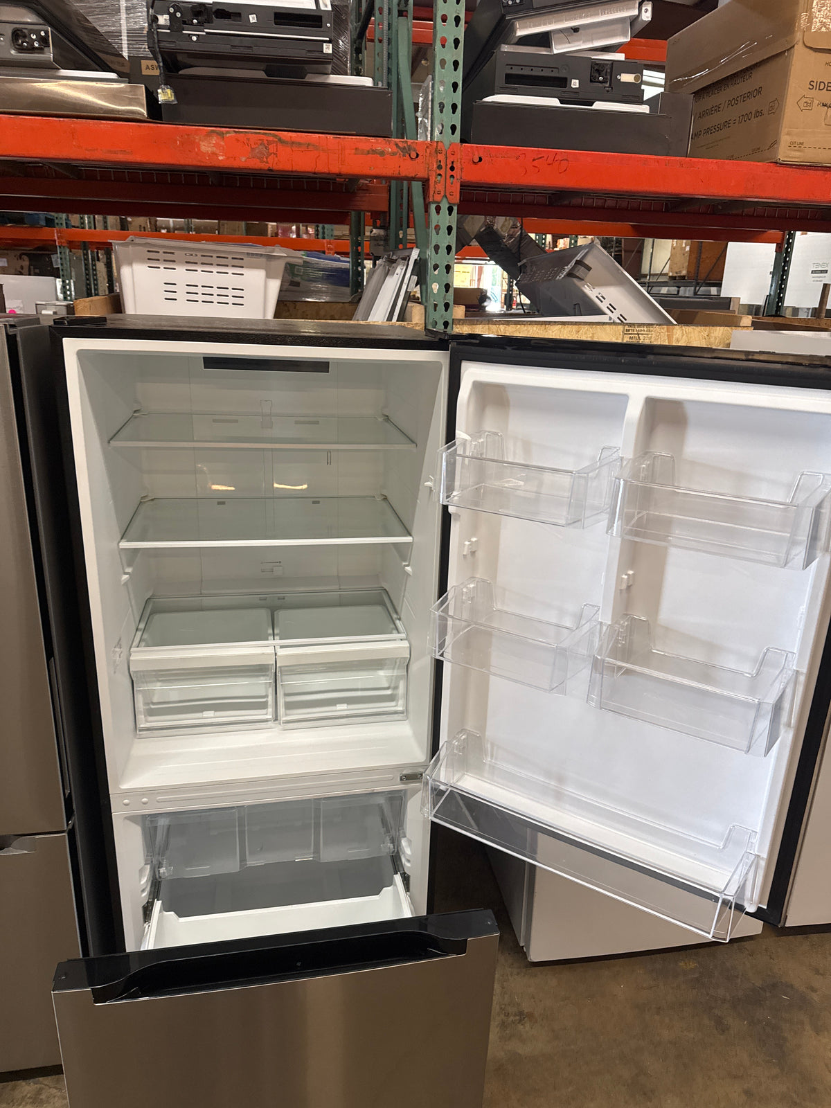 Vissani 30in Bottom Freezer Refrigerator Model#MDBF18SS (P10)