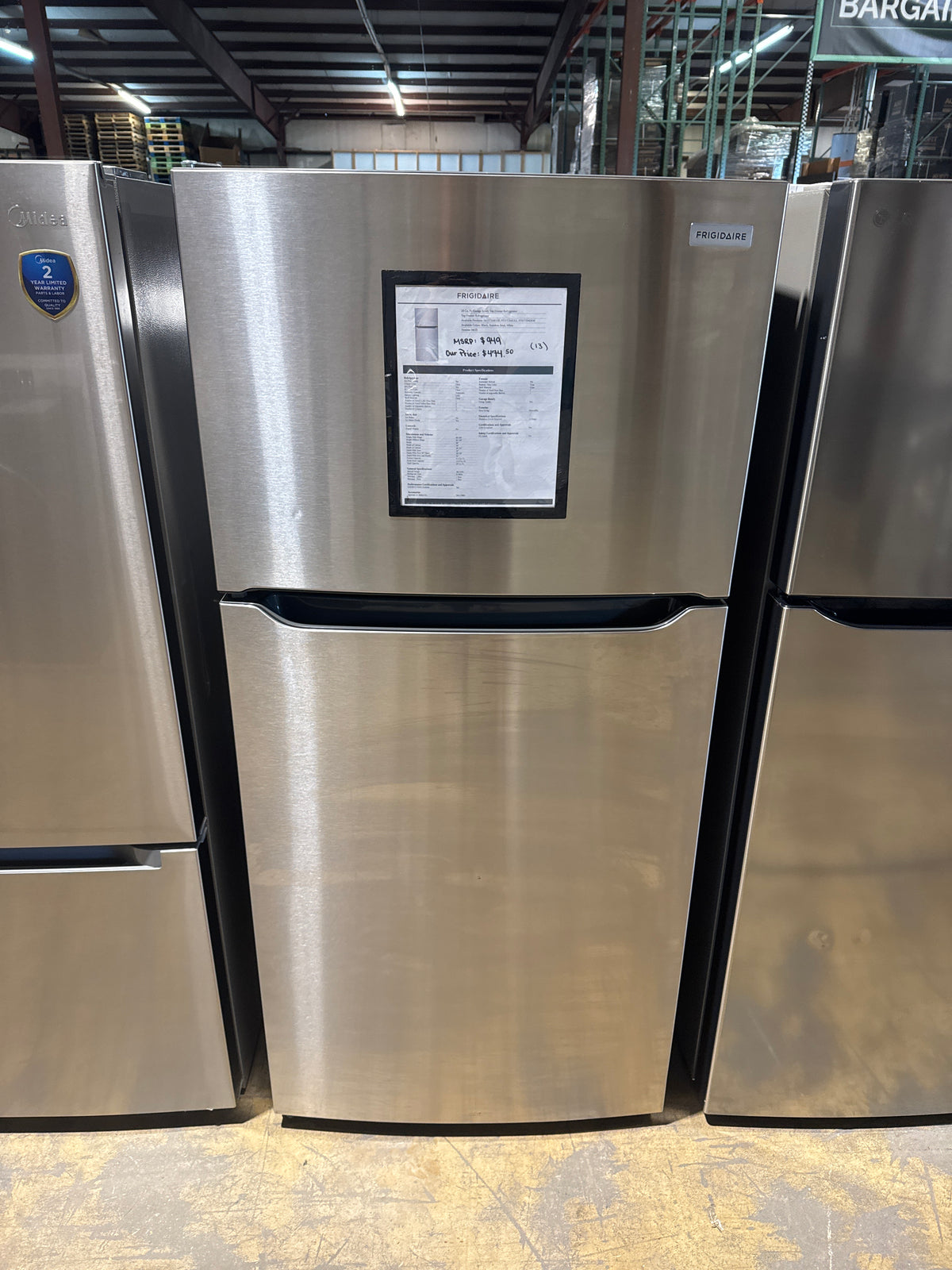 LG 30in Top Freezer Refrigerator Model#FFHT2045XS Serial#BA61413048 (13)