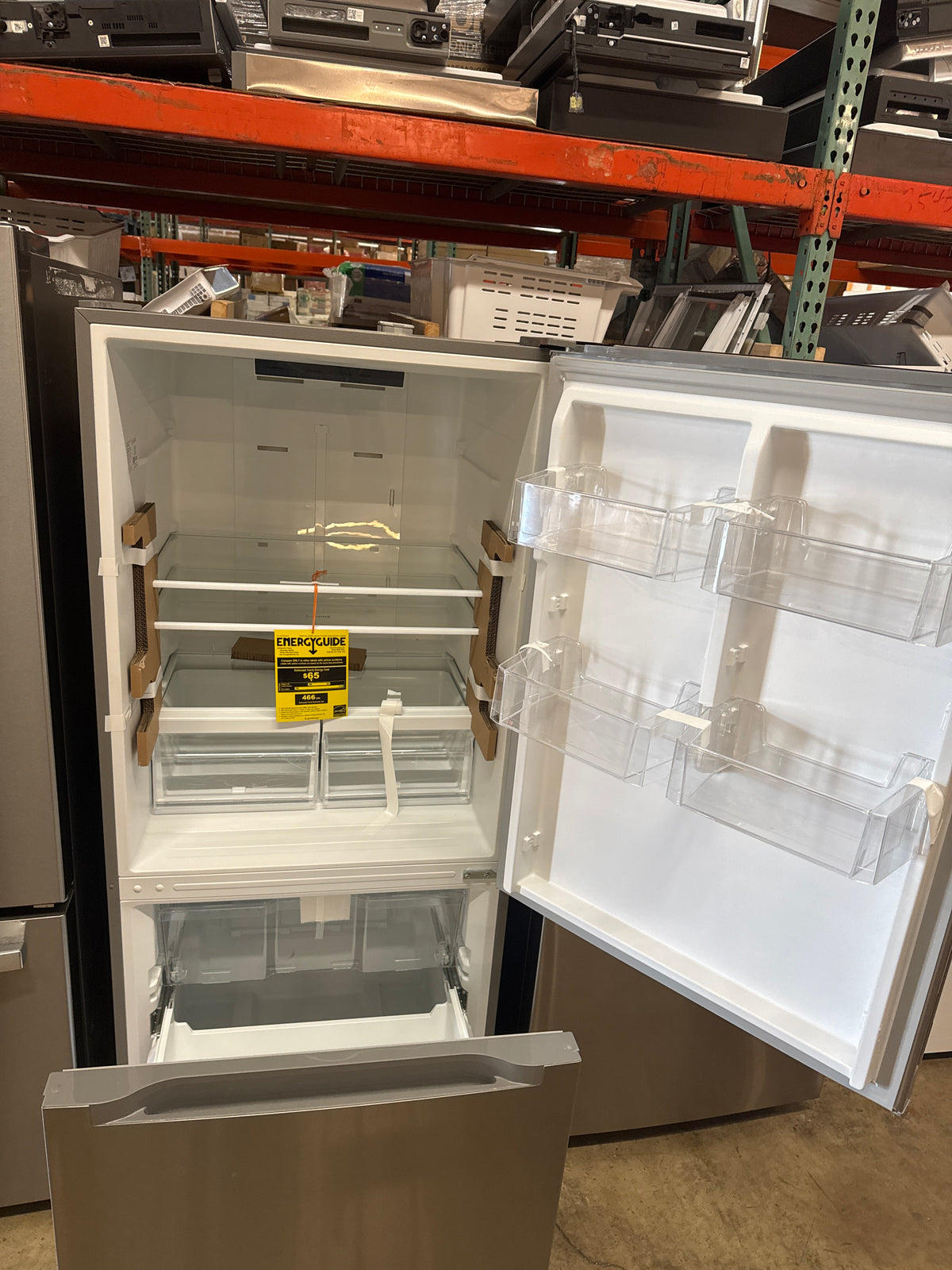 Vissani 30in Bottom Freezer Refrigerator Model#MDBF18SS (P11)
