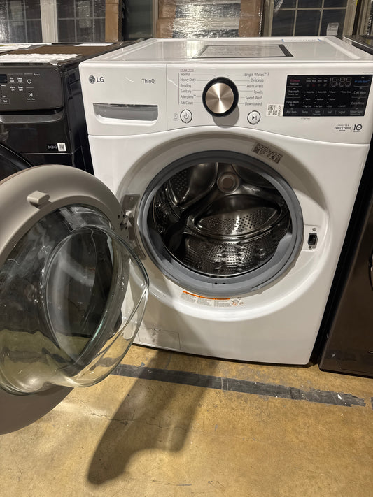 LG 4.5cu.ft Front Load Washer Model#WM4000HWA Serial#602TNWG3H041 (92)