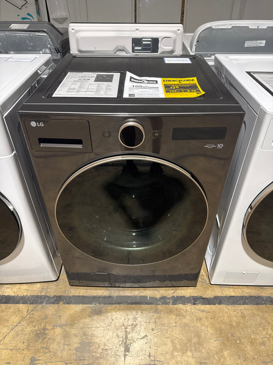 LG 5.0cu.ft Front Load Washer Model#WM6500HBA Serial#604VWJH35516 (88)