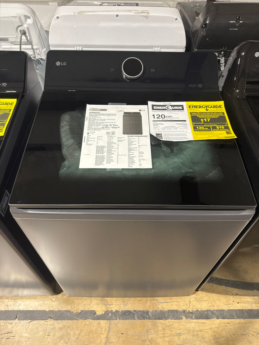 LG 5.5cu.ft Top Load Washer Model#WT8600CB Serial#604TWGG5L439 (84)