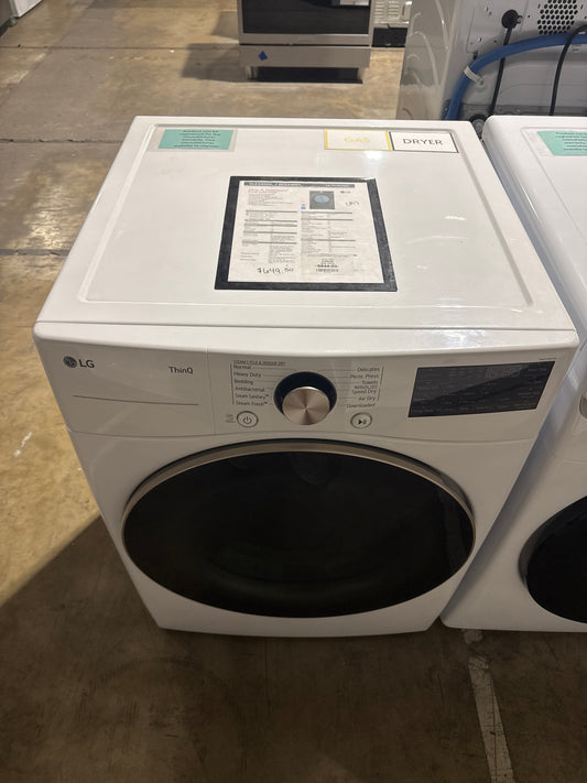LG 7.4cu.ft GAS Dryer Model#DLGX4001W Serial#603TNSU1G478 (81)