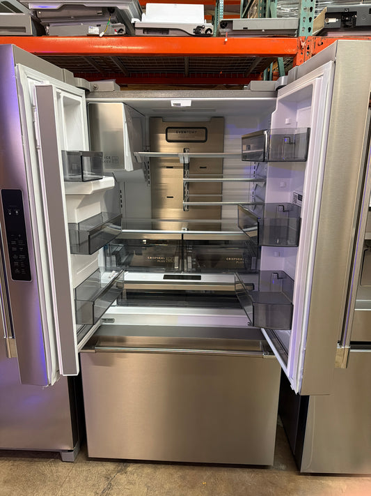 Frigidaire Professional 36” French Door Refeigerator Model #PRKC2383AFK  Serial #4A62402624 (02)