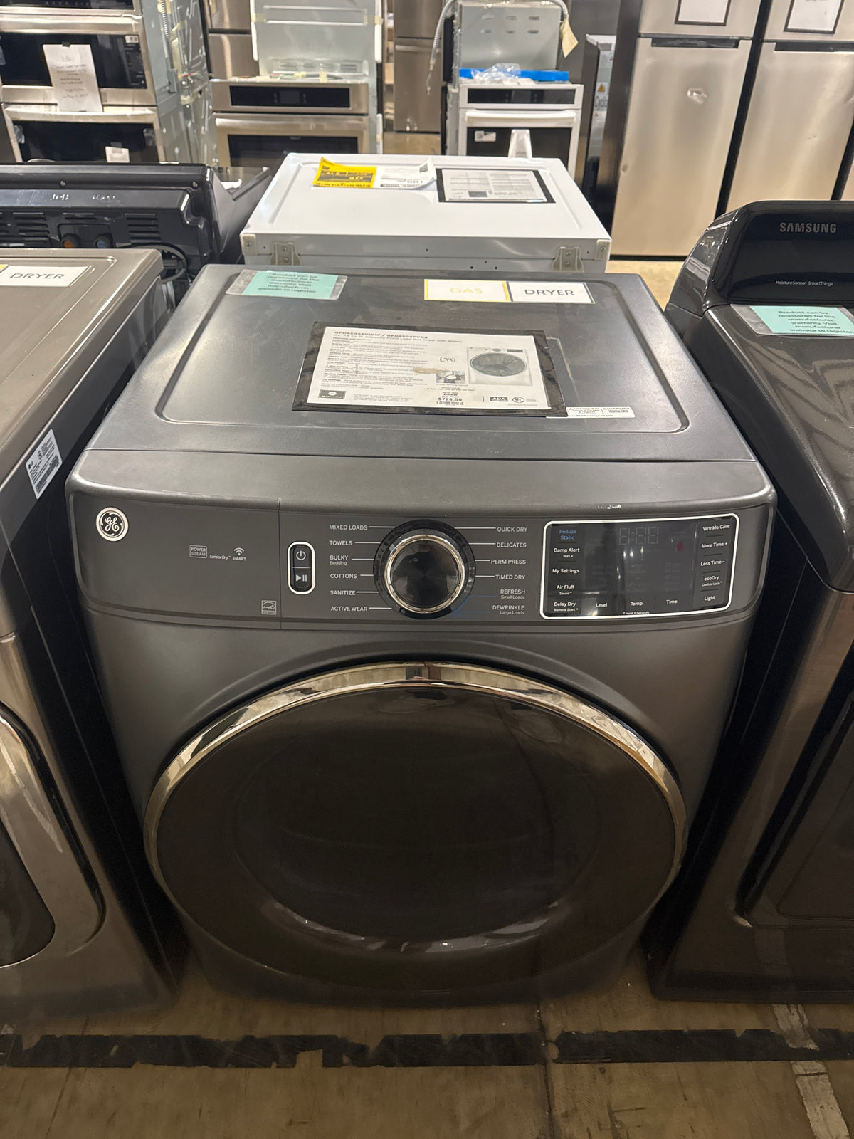 GE 7.8cu.ft GAS Dryer Model#GFD65GSPV0DS Serial#SA925419G (74)