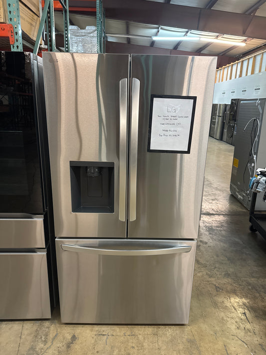 LG 36in French Door Refrigerator Model#LCFC26XSS Serial#602KRTA3S465 (09)