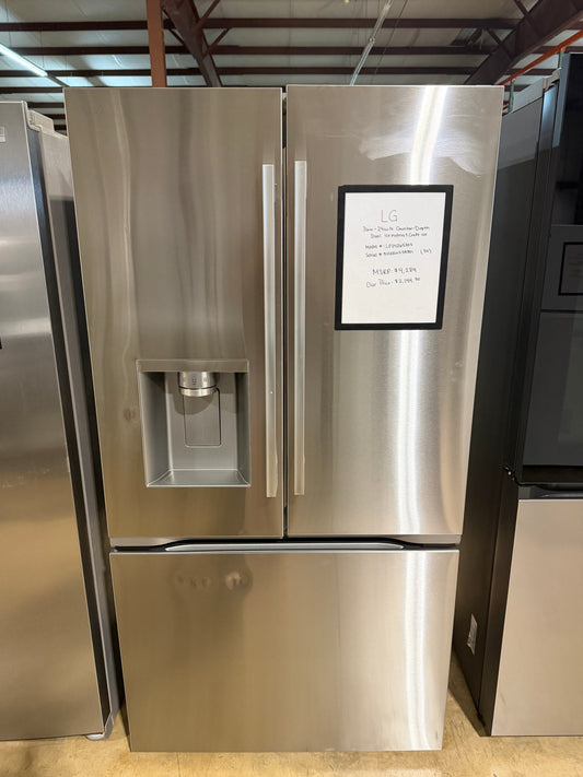 LG 36" French Door Refrigerator Counter Depth Model #LF2426530S  Serial #510KRWZ5R801 (30)
