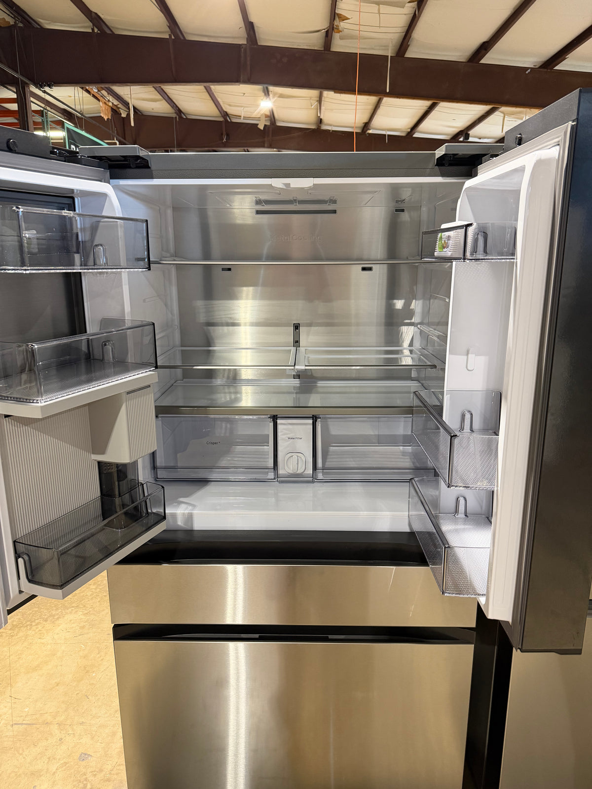 Samsung Bespoke 36" French Door Refrigerator Counter Depth Model #RF23BB8600  Serial #1H7Q43AY801543L (38)
